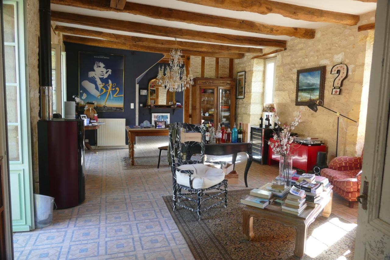 Beaumont-du-Périgord 1 Rue Pasquet - 2 Double Rooms In The Main House מראה חיצוני תמונה